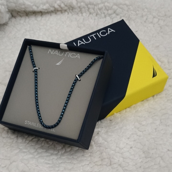 Nautica Other - Nautica Stainless Steel Blue Chain